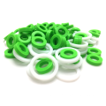 Colorful EPDM FKM Buna-n NBR Nitrile Rubber Flat Washer Silicone Flat O'Ring Flat Ring Gasket Spacer O Ring